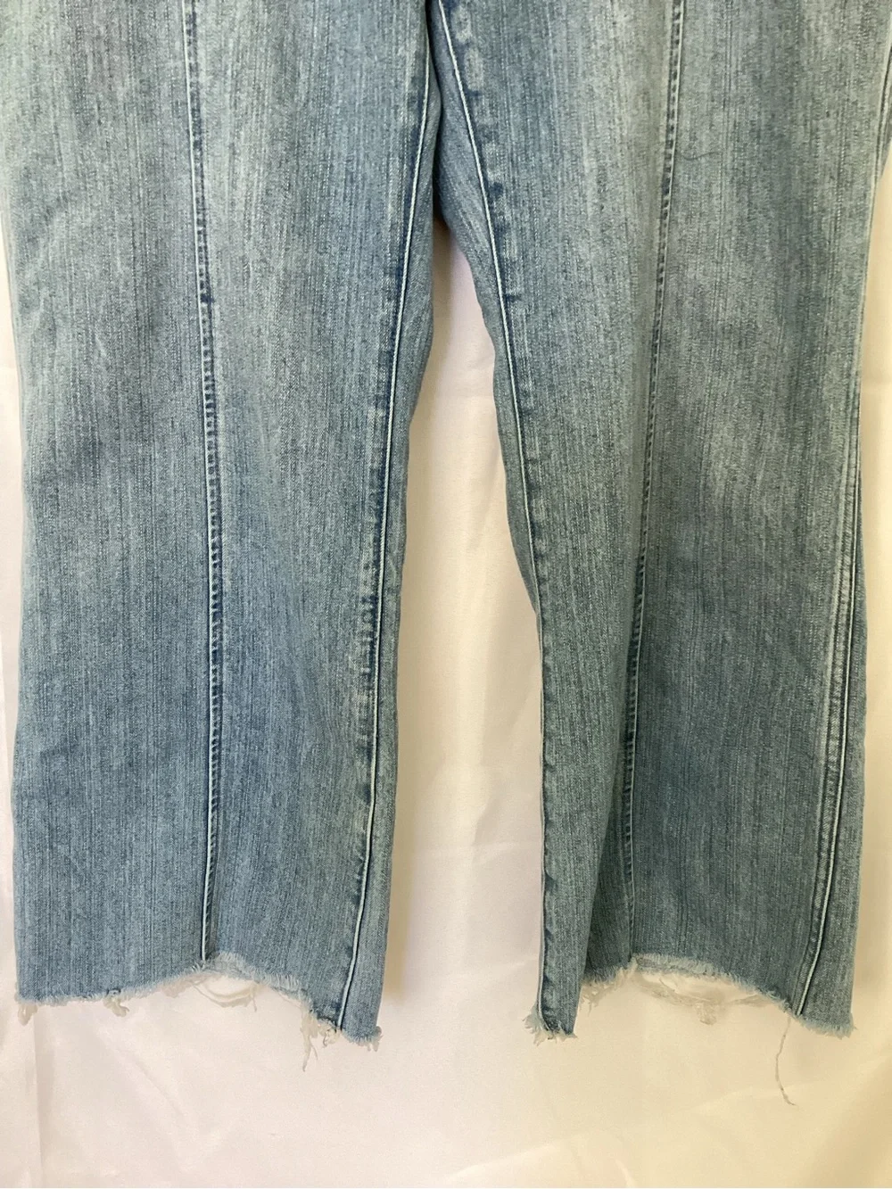 MICHAEL Michael Kors Flare Leg Sailor Jeans in an angel blue wash size 16